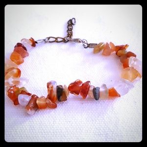 BUNDLE ADD ONLY🤗HAND MADE GEMSTONE AGATE BRACELET